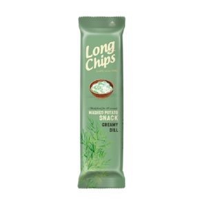 Long Chips. Mashed potato Creamy Dill